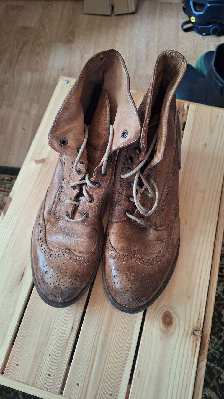 Damenschuhe: Stiefeletten Leder braun Grösse 38 – Gebraucht aus Winterthur von _lxeah 1