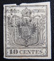 Lombardei und Venezia Kat. 2x gest. 1850 Kat. 80 Euro sign.