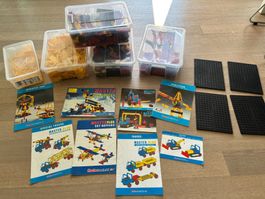 8 Fischertechnik Baukästen, Vintage Set!