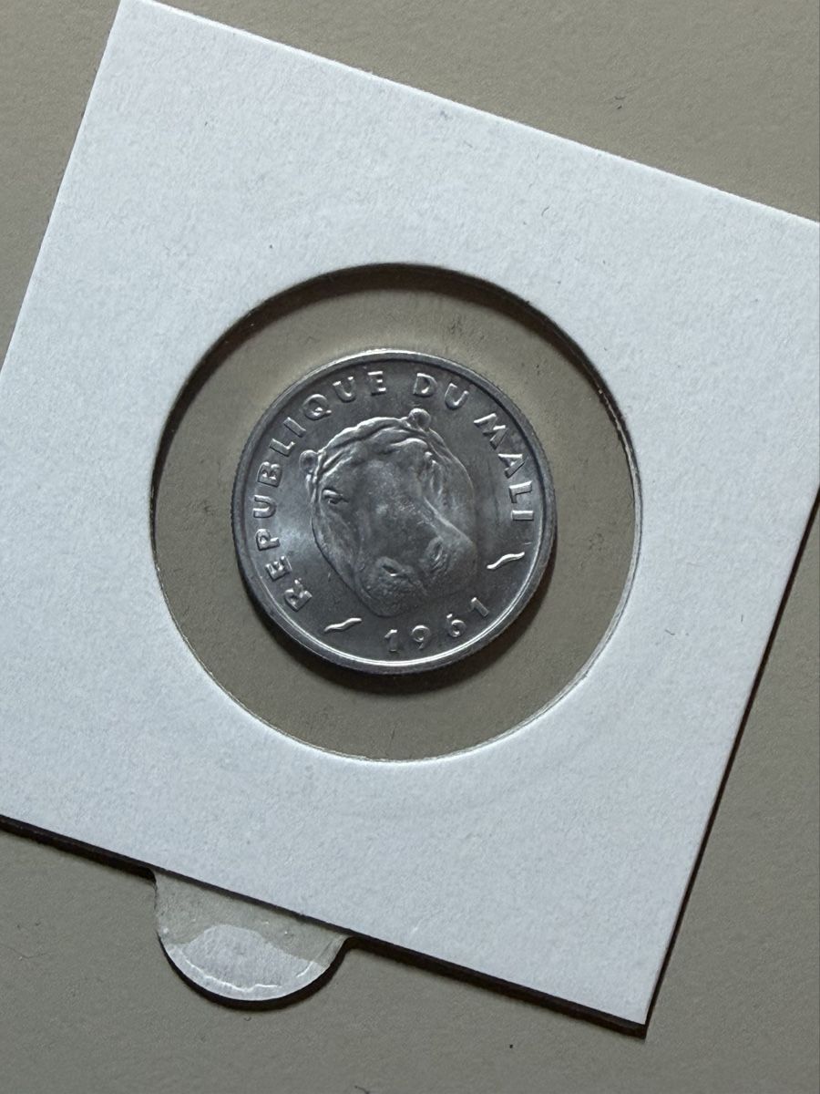 Toutes les monnaies: Mali - 5 francs - 1961 – D'occasion à Payerne par Mike1682 1