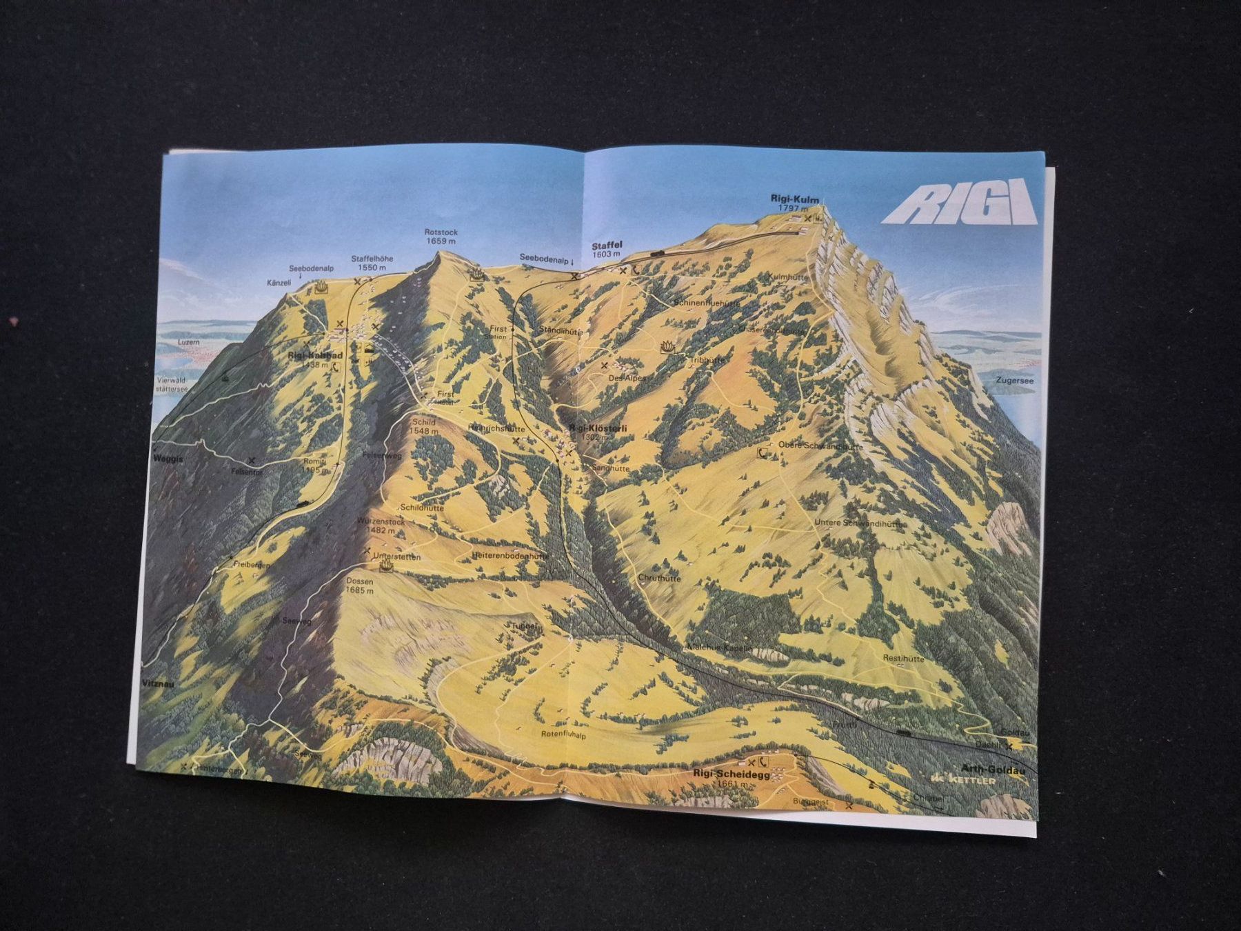 Dokumente: Programm Rigi 13. August 1989 Begegnungsfest – Gebraucht aus Langendorf von zvonu161 3