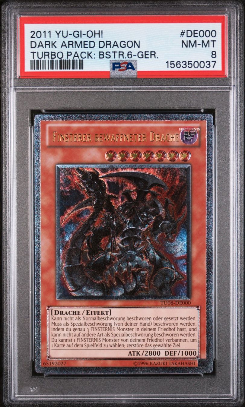 Yugioh Carte collezionabili: Yu-Gi-Oh PSA 8 Dark Armed Dragon TU06-DE000 – Usato da Basel venduto da BT-WS1256