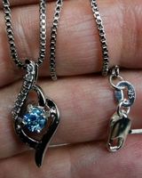 Collier argent avec diamant de moissanite de 0,3 ct certifié