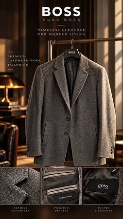 HUGO BOSS Cashmere Mantel
