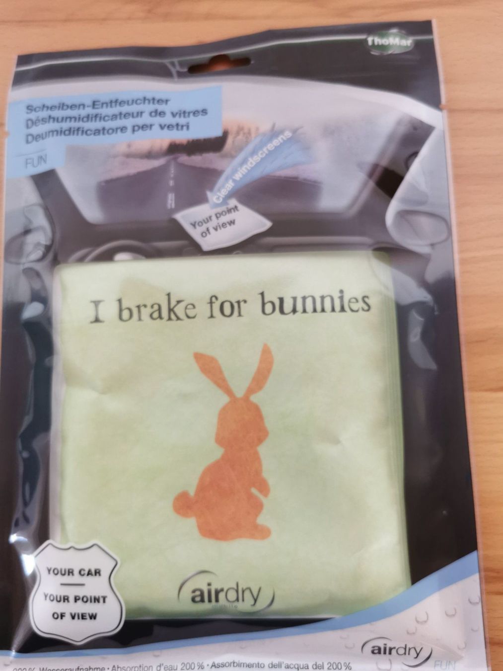 Deumidificatori: 2 x Auto-/Scheibenentfeuchter "bunny.." Airdry Fun – Nuovo e nell'imballaggio originale da Gebenstorf venduto da monschala