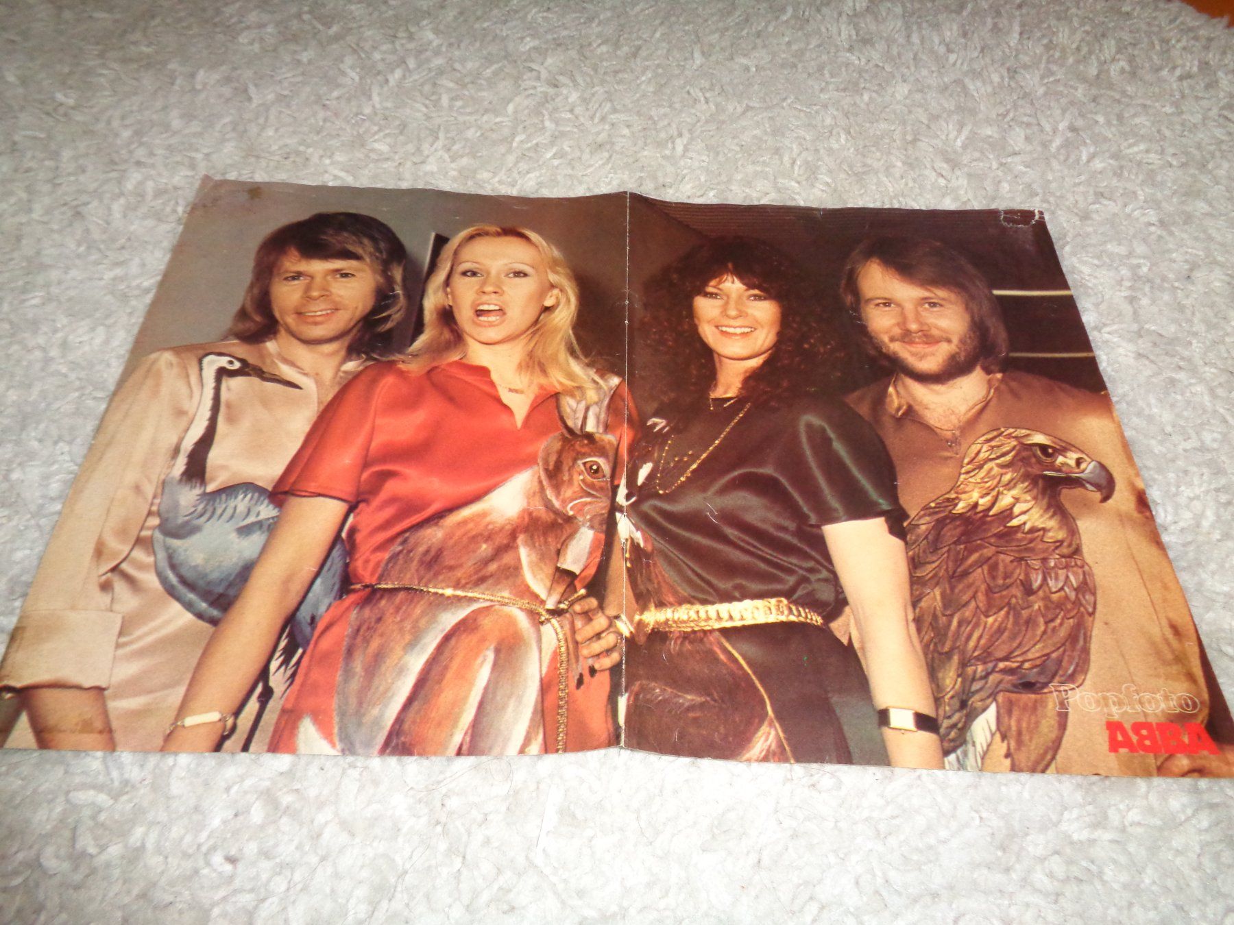 Foto & Immagini: *** ABBA *** Poster / sehr alt – Usato da Othmarsingen venduto da Leuchtturmlady 1