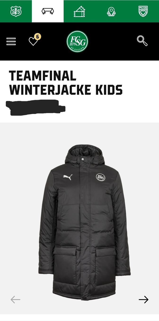 Giacche: FC ST.GALLEN  Jacke – Nuovo (secondo la descrizione) da Amriswil venduto da Trixi022