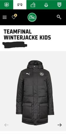 Kinder Jacke FC St.Gallen