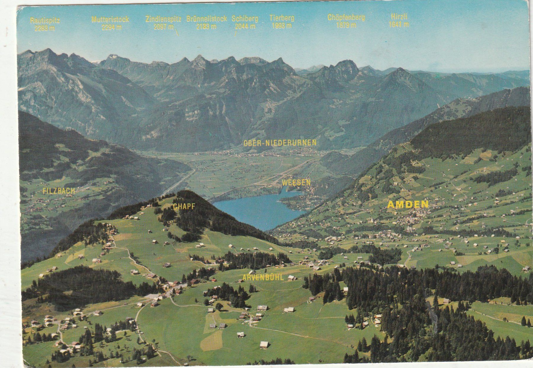 Cartes postales: Amden – D'occasion à Lumbrein par made02