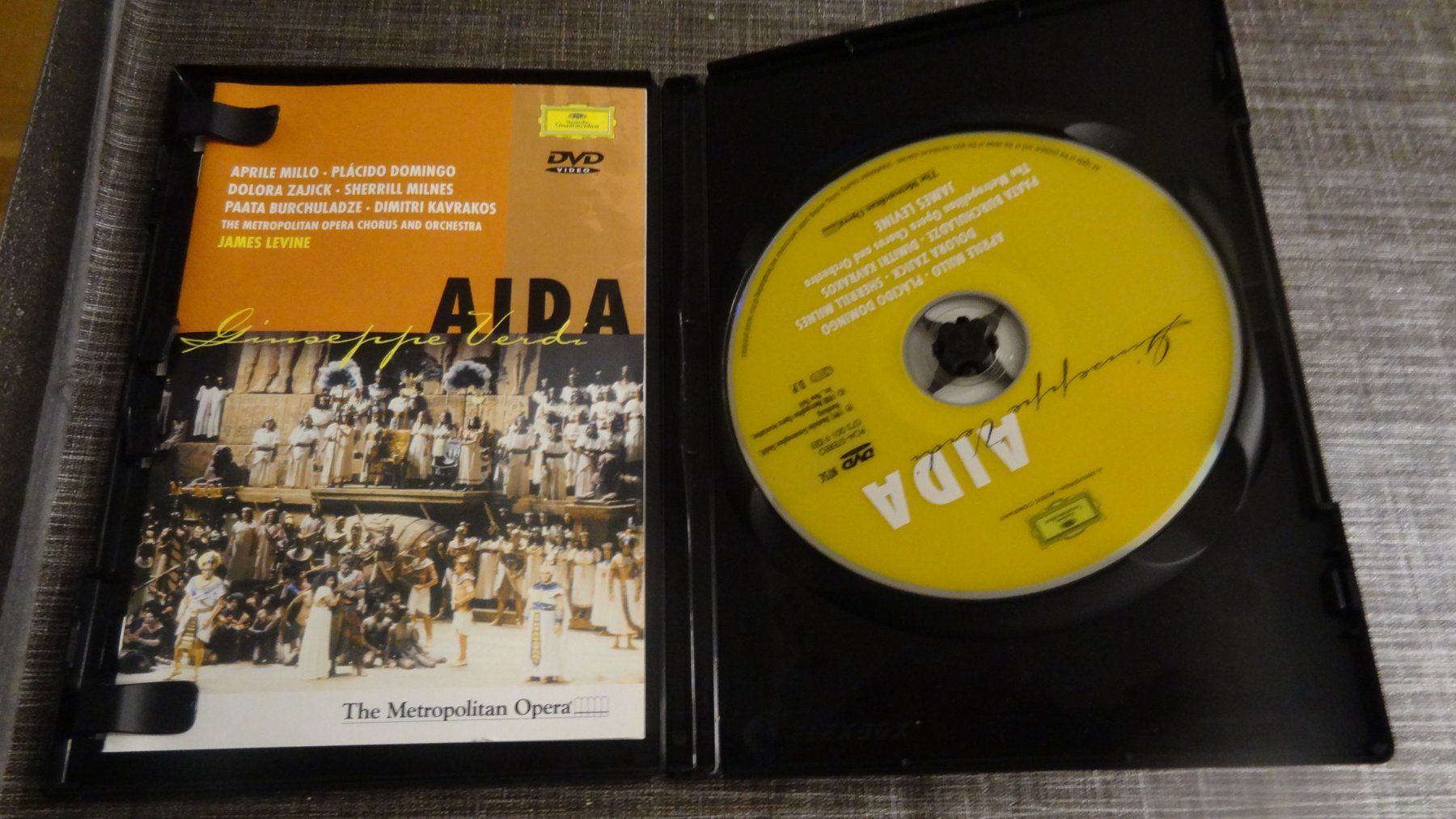 Tutti i DVDs: Verdi - AIDA - Levine DVD – Usato da Olten venduto da Disc-Ausverkauf 1