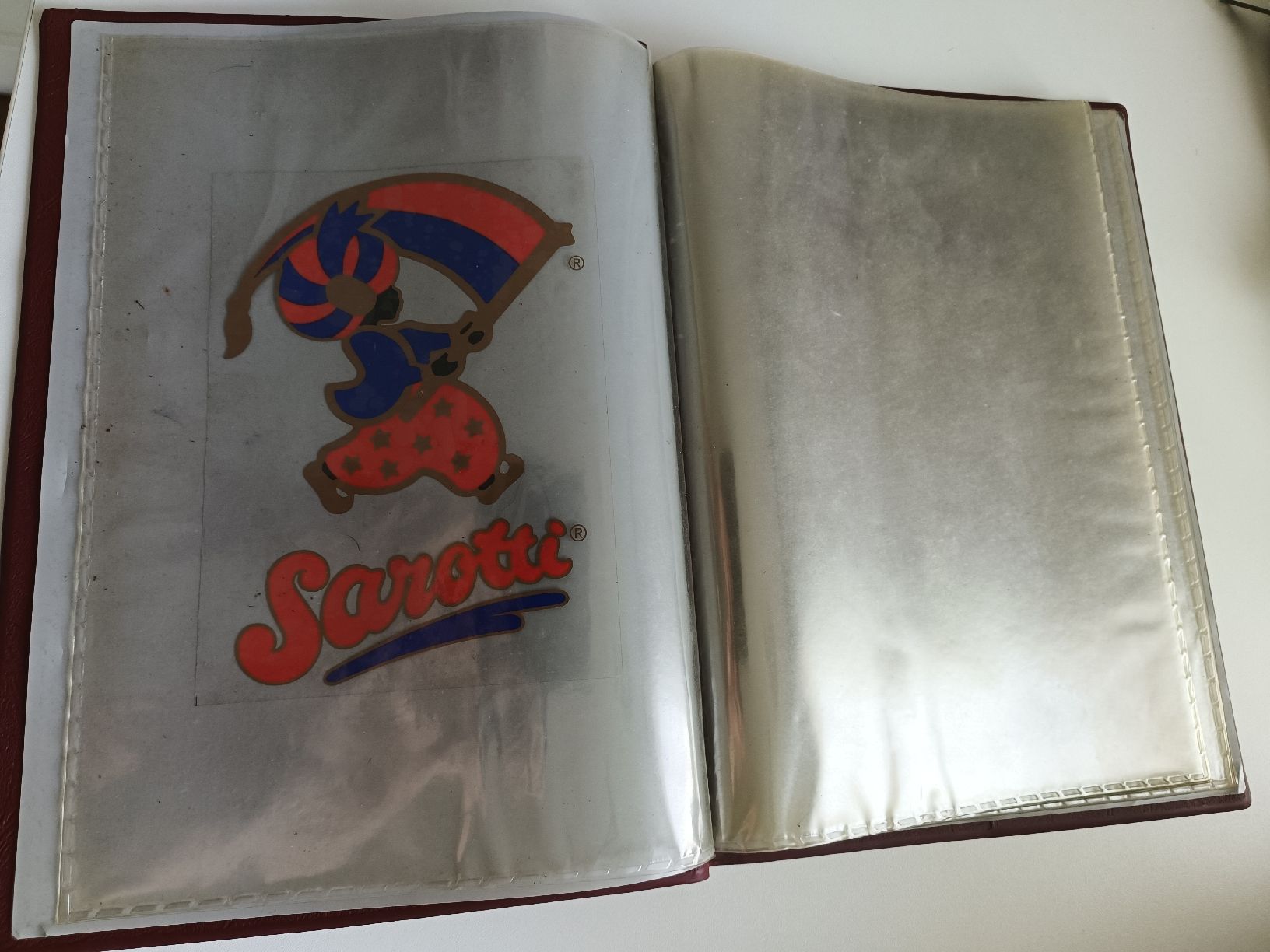 Documenti: Zwei Werbe Mappen / Chocolat Sarotti Seit 1868 ca. 1950 – Usato da Brugg AG venduto da Ente015 5