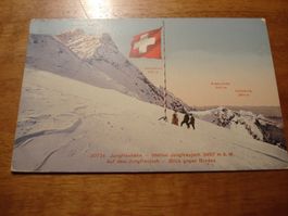Auf dem Jungfraujoch, 1919, o Jungfraujoch, farbig