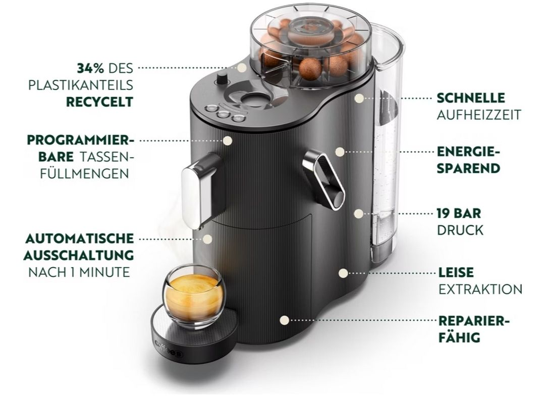 Coffee B Machines à café & Machines à expresso: CoffeeB Kaffeemaschine – Neuf avec emballage d'origine à Stäfa par and_smile 3