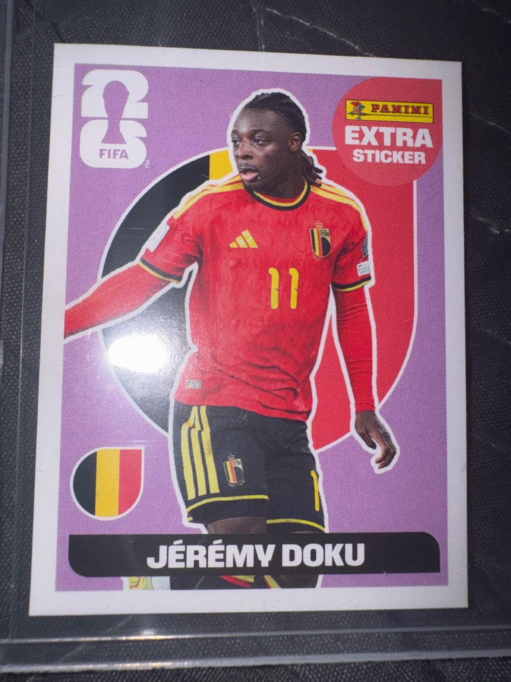 Panini Carte collezionabili: Jeremy Doku Extra Sticker – Nuovo (secondo la descrizione) da Zürich venduto da Robrob1998