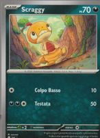 TCG POKEMON destino di Paldea PAF 060/091 SCRAGGY Italian