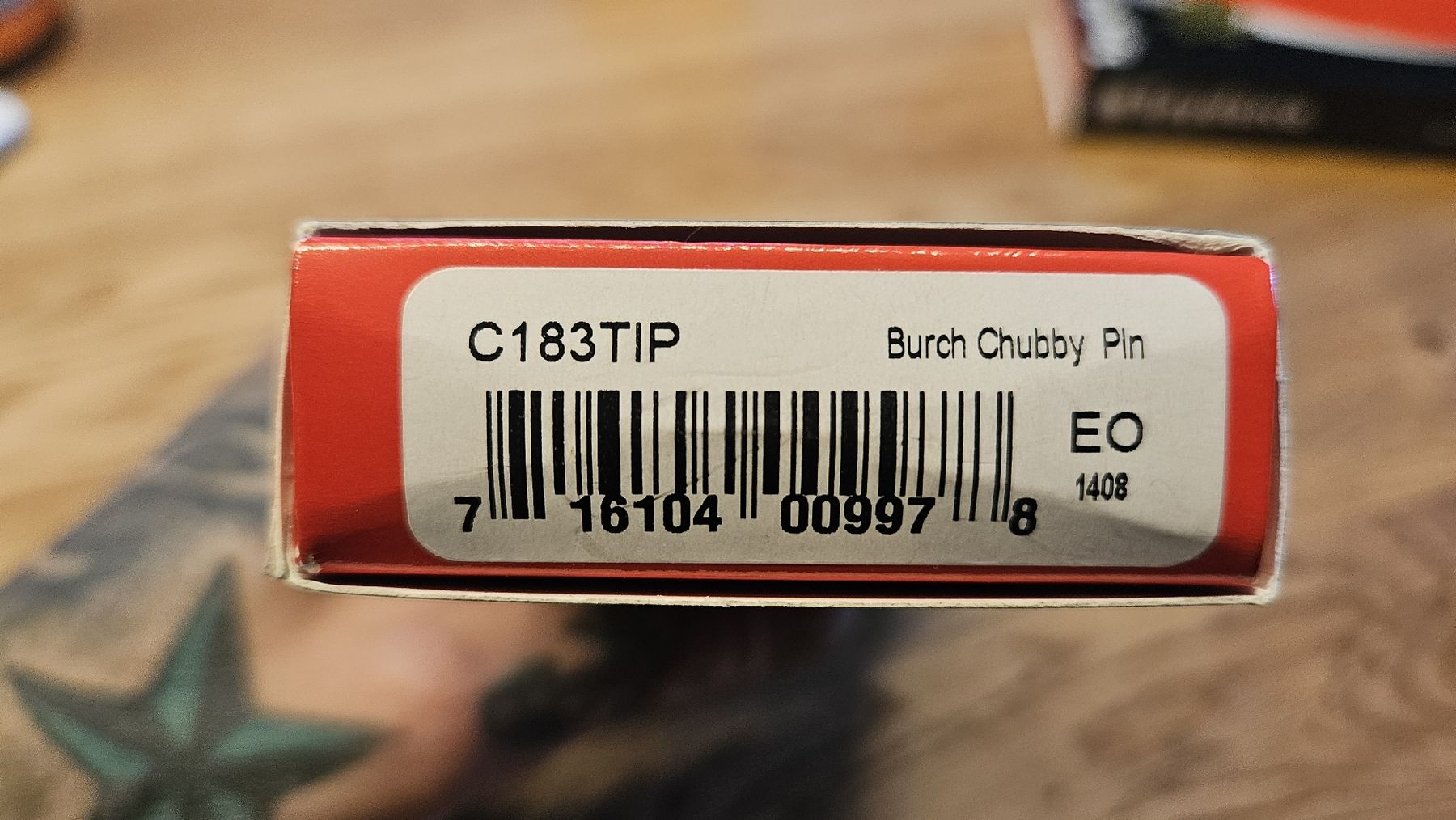 Spyderco Coltelli tascabile: Spyderco Burch Chubby Unikat – Nuovo (secondo la descrizione) da Buchs AG venduto da thebull01 6