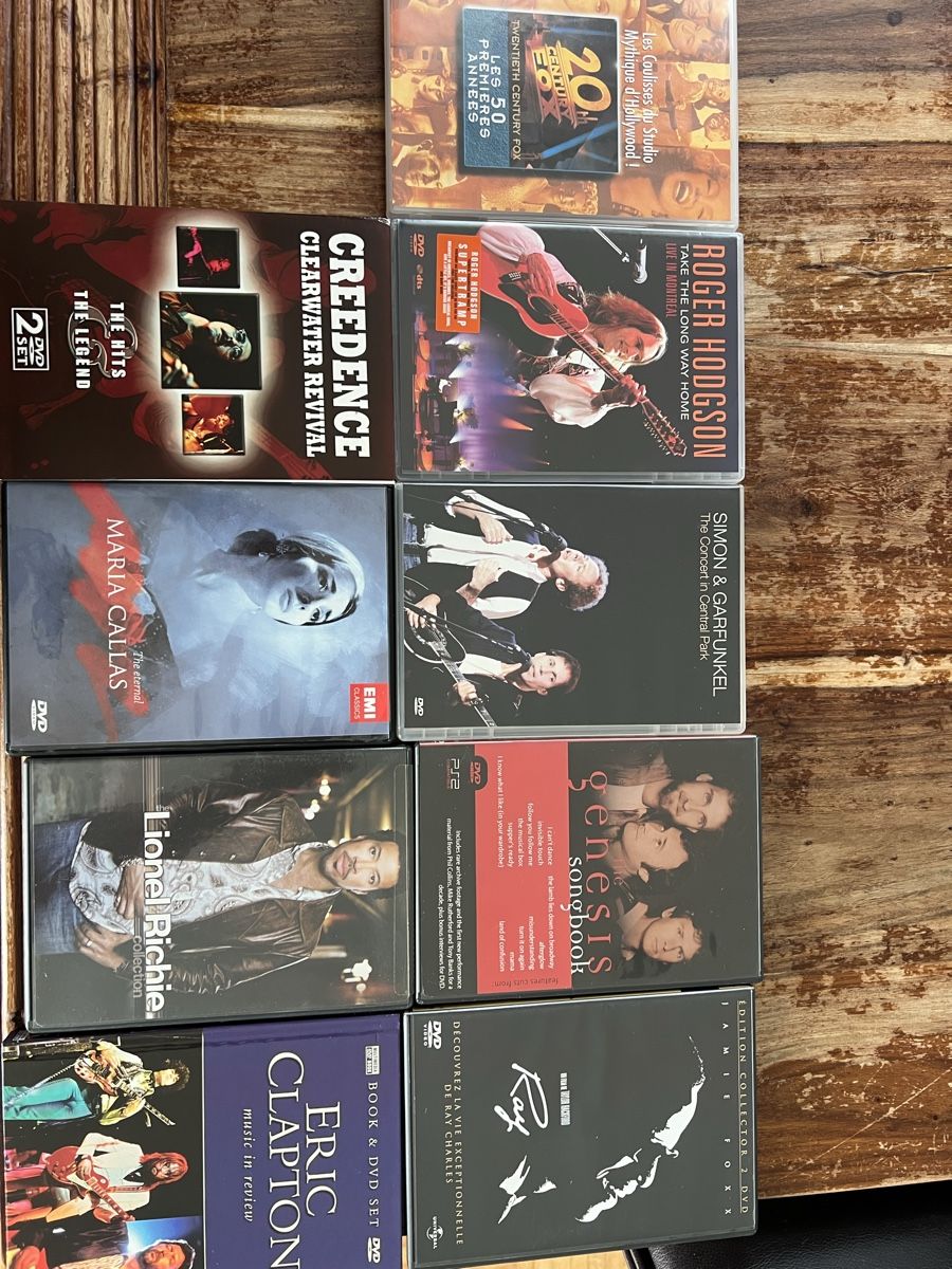 Tutti i DVDs: DVD musiques – Usato da Mont sur Rolle venduto da nicola1075