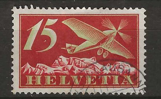 Tutti i francobolli: PA003 - Pro Aero F3 obl. – Usato da Trélex venduto da Phil_Albert