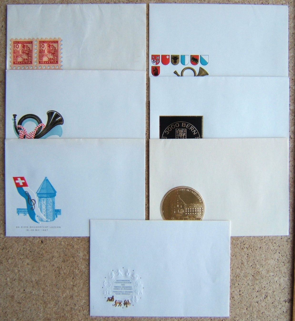 Tous les timbres: LOT SONDERBRIEFE – Neuf (Voir description) à Brunnen par Nonne04