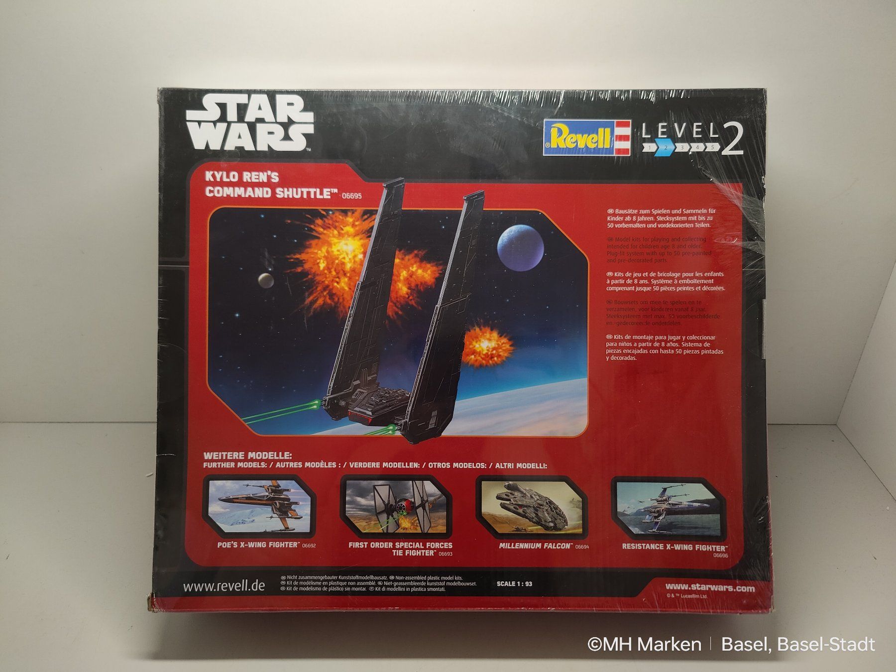 Revell Modellbausätze & Standmodelle: Revell 06695 Star Wars Kylo Ren´s Command Shuttle 1/93 – Gebraucht aus Basel von mhmarken 1