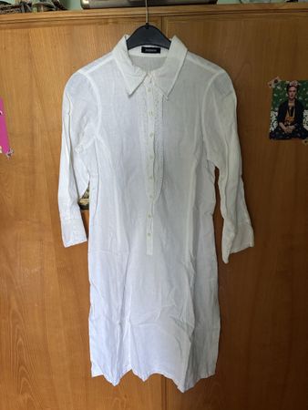 Damen Kleid weiss Grösse 40 guter Zustand
