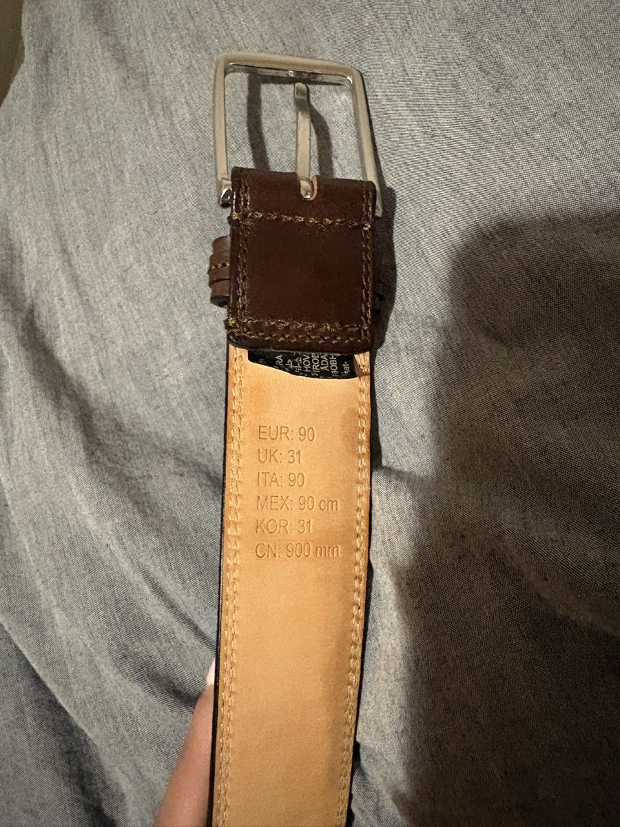 Cinture: Belt Brown Leather size 90 – Nuovo (secondo la descrizione) da Lausanne venduto da mar_s2w8 4