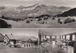 Obstalden   GL  -  Berghaus HÜTTENBERG       um 1962