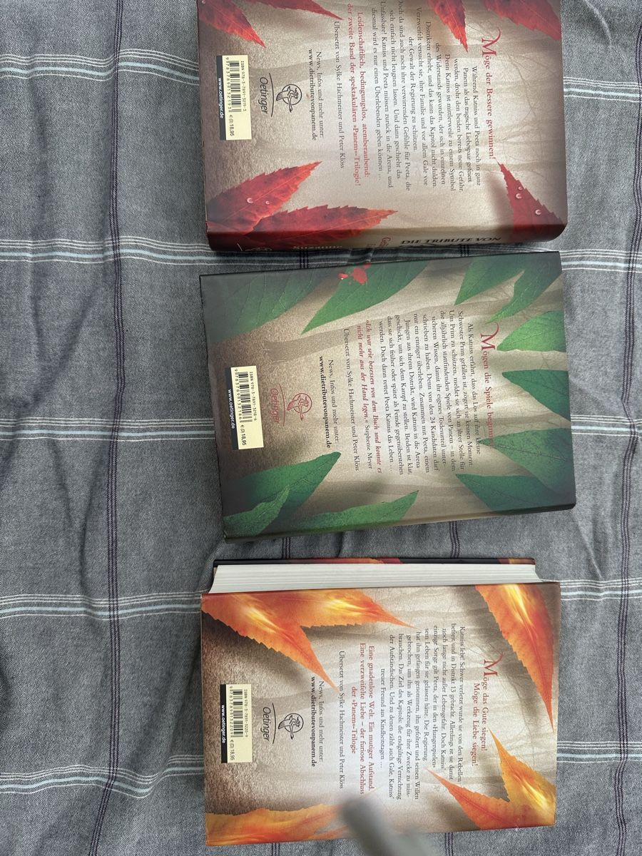 Libri: DIE TRiBUTE VON PANEM 3 Bücher – Usato da Uster venduto da bek_v2ct 1