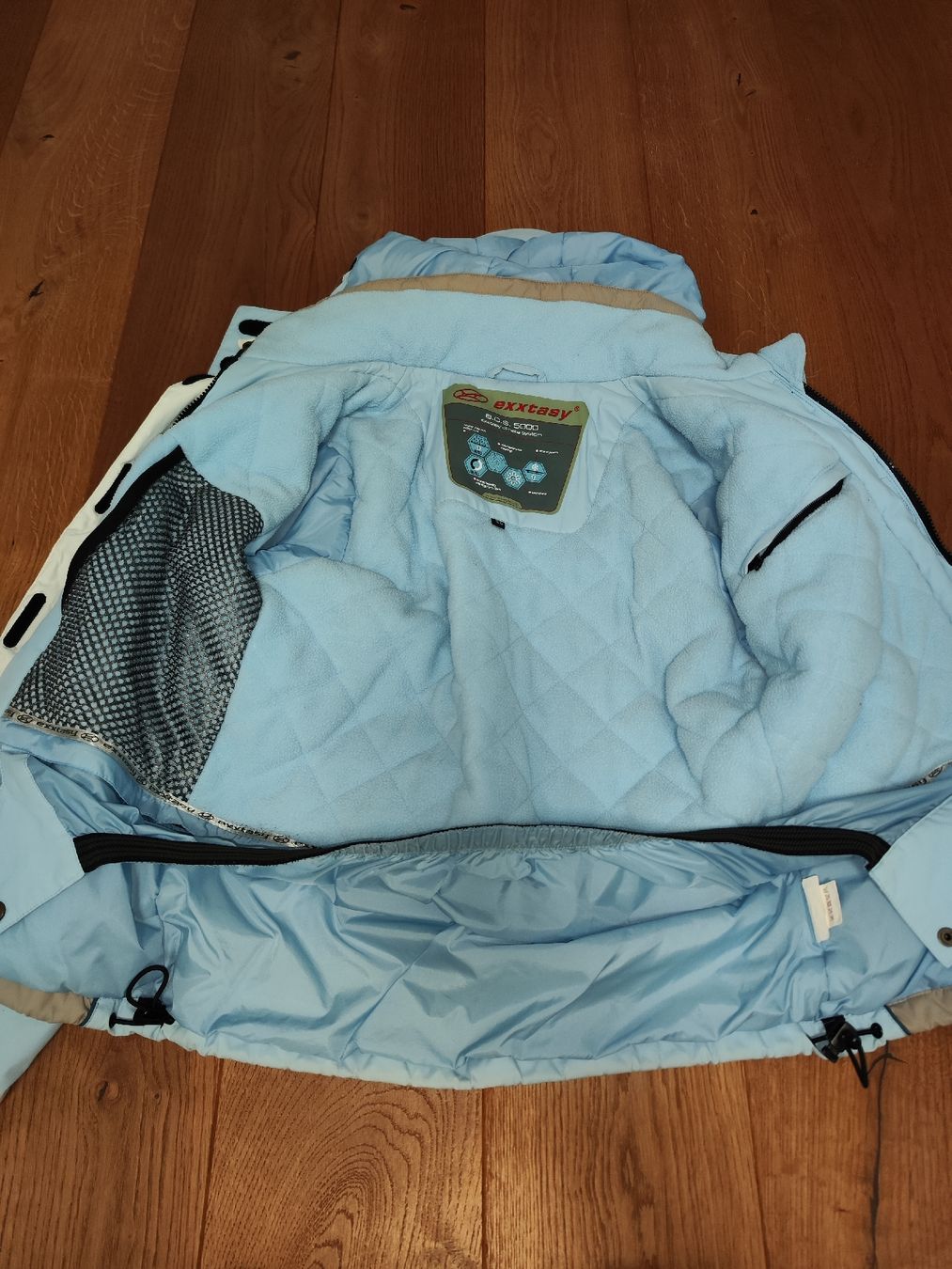 Giacche: Exxtasy Skijacke Gr. 36, hellblau/beige – Usato da Kriens venduto da KleineD 2