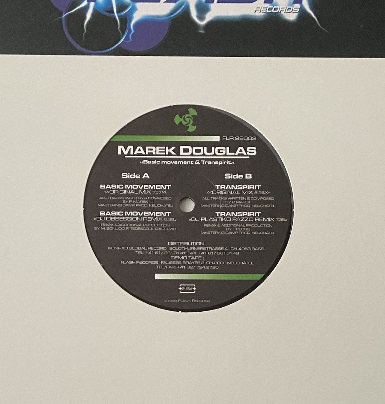 Schallplatten: Marek Douglas, Basic Movement & Transpirit (Trance) – Gebraucht aus Flums von Empe1 2