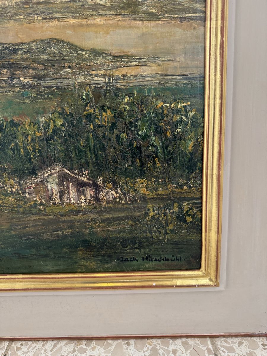 Dipinti: Jack Hirschbühl Original Ölgemälde, Top Zustand, – Usato da Buchs AG venduto da ChrizZa 3