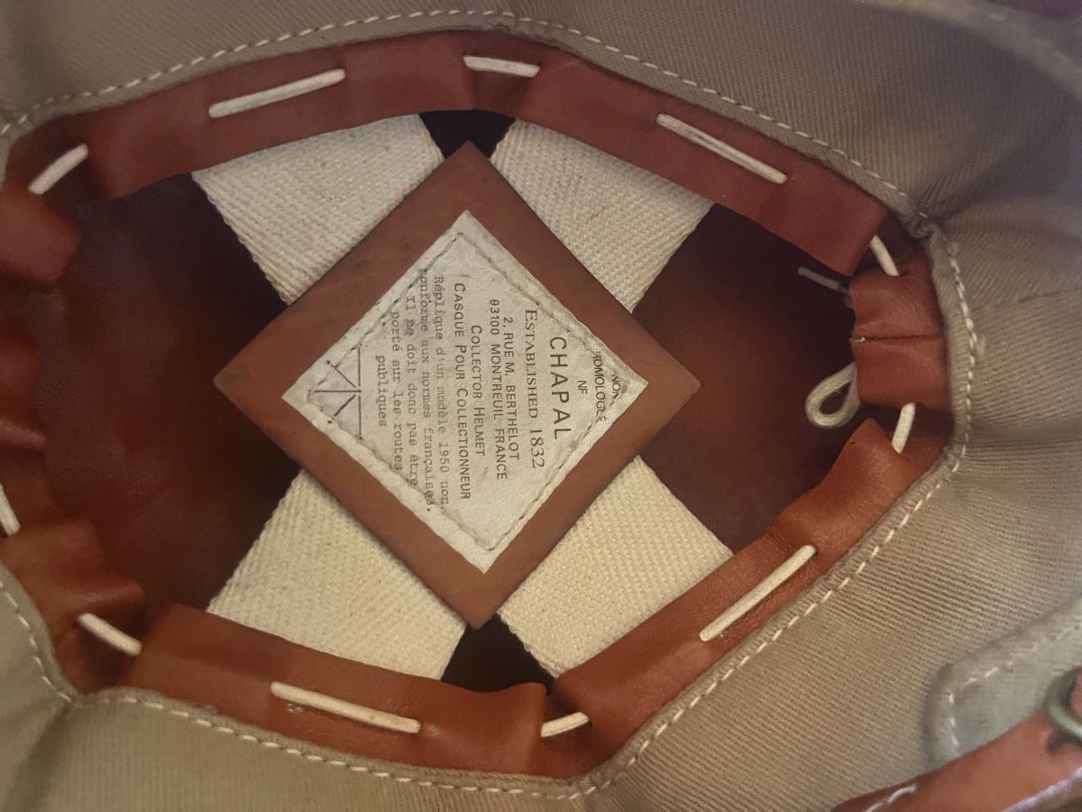 Antike Kleidung: Vintage Helm Chapal – Gebraucht aus Saanen von SoniaMichaela 5