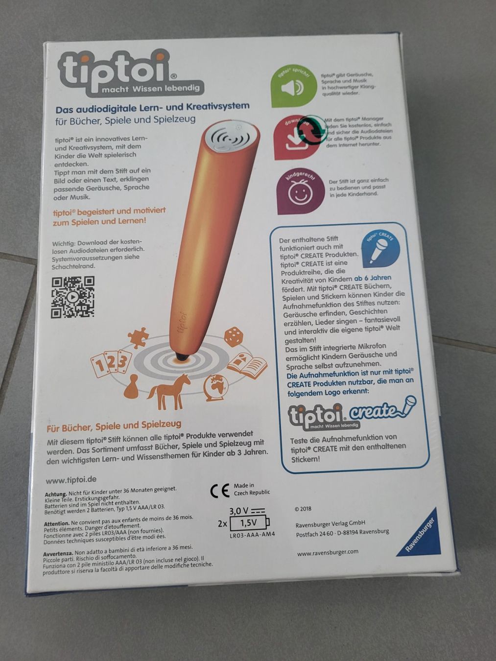 Tiptoi Spiele: Tip Toi Der Stift NEU – Neu und originalverpackt aus Boswil von i12i 1