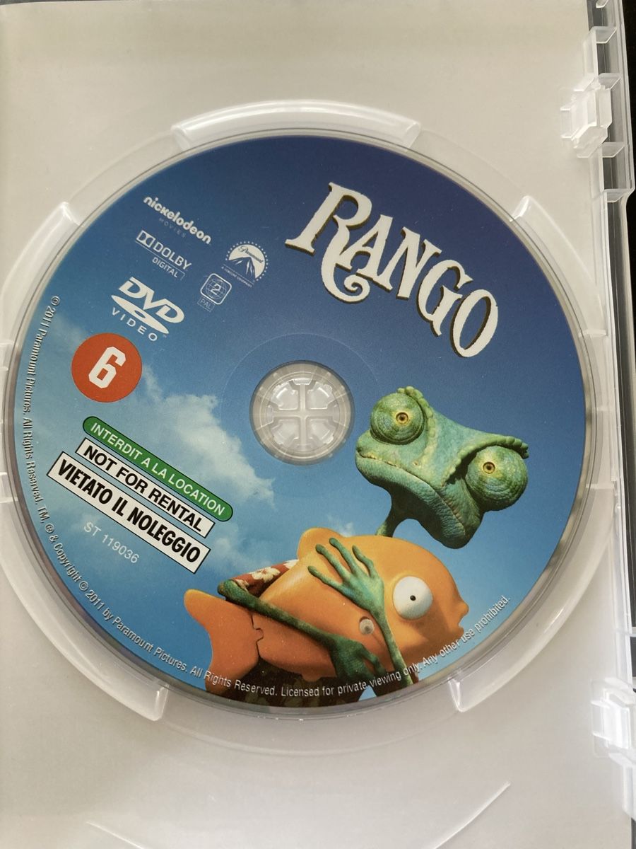 Alle DVDs: DVD Rango mit Johnny Depp -  Sprache: Fr/Engl/Ned – Neu (gemäss Beschreibung) aus Effingen von Fylarama 1
