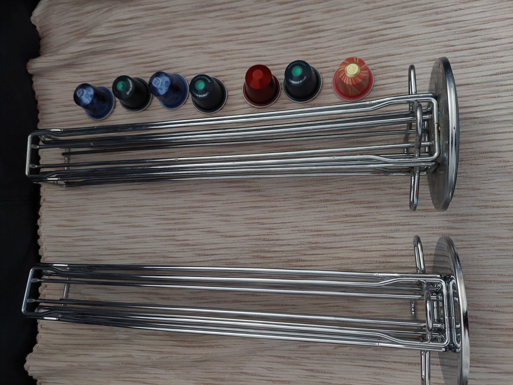 Nespresso Altro per la casa: 2 support en inox pour capsules de café Nespresso – Nuovo (secondo la descrizione) da Lausanne venduto da Thy19 2