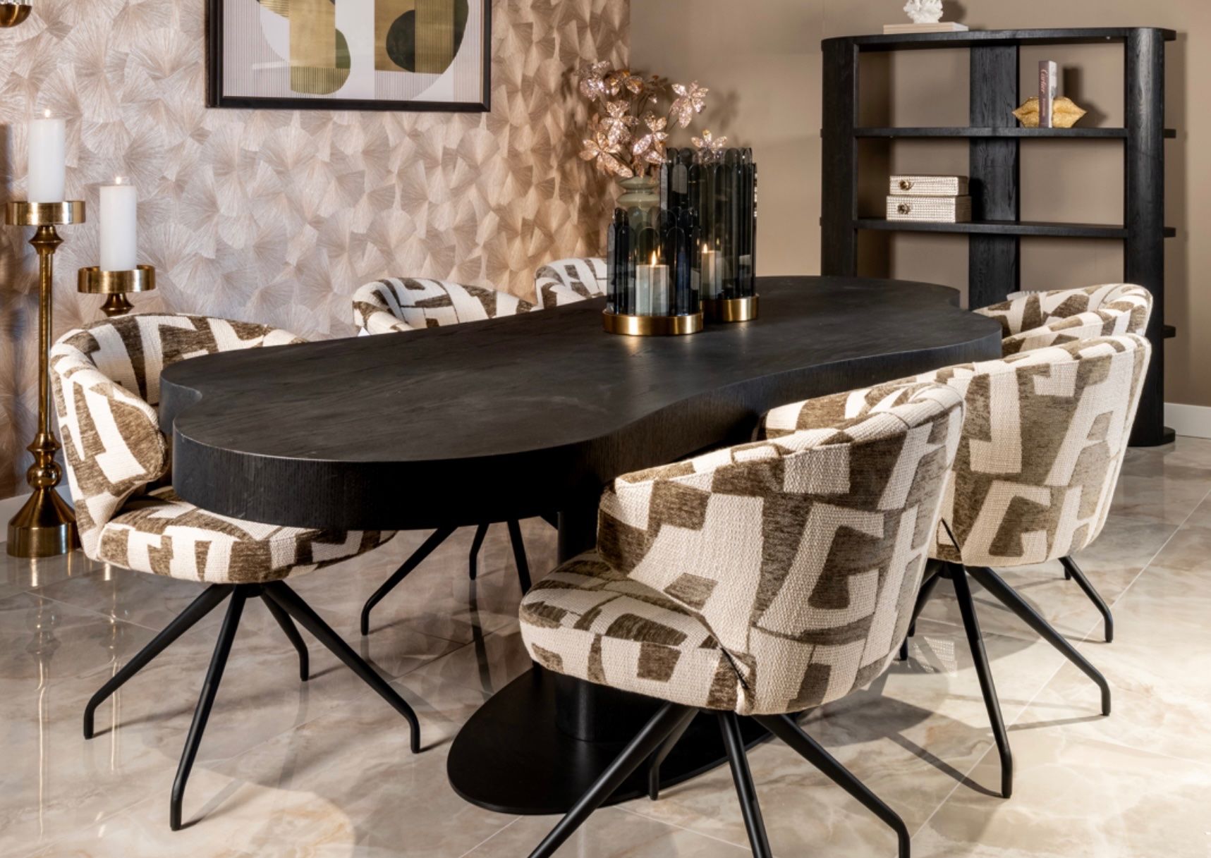 Tavoli: SALE‼️RICHMOND INTERIORS* Dining table Bogor dark coffee 260 – Nuovo e nell'imballaggio originale da Ruswil venduto da Miami-2026