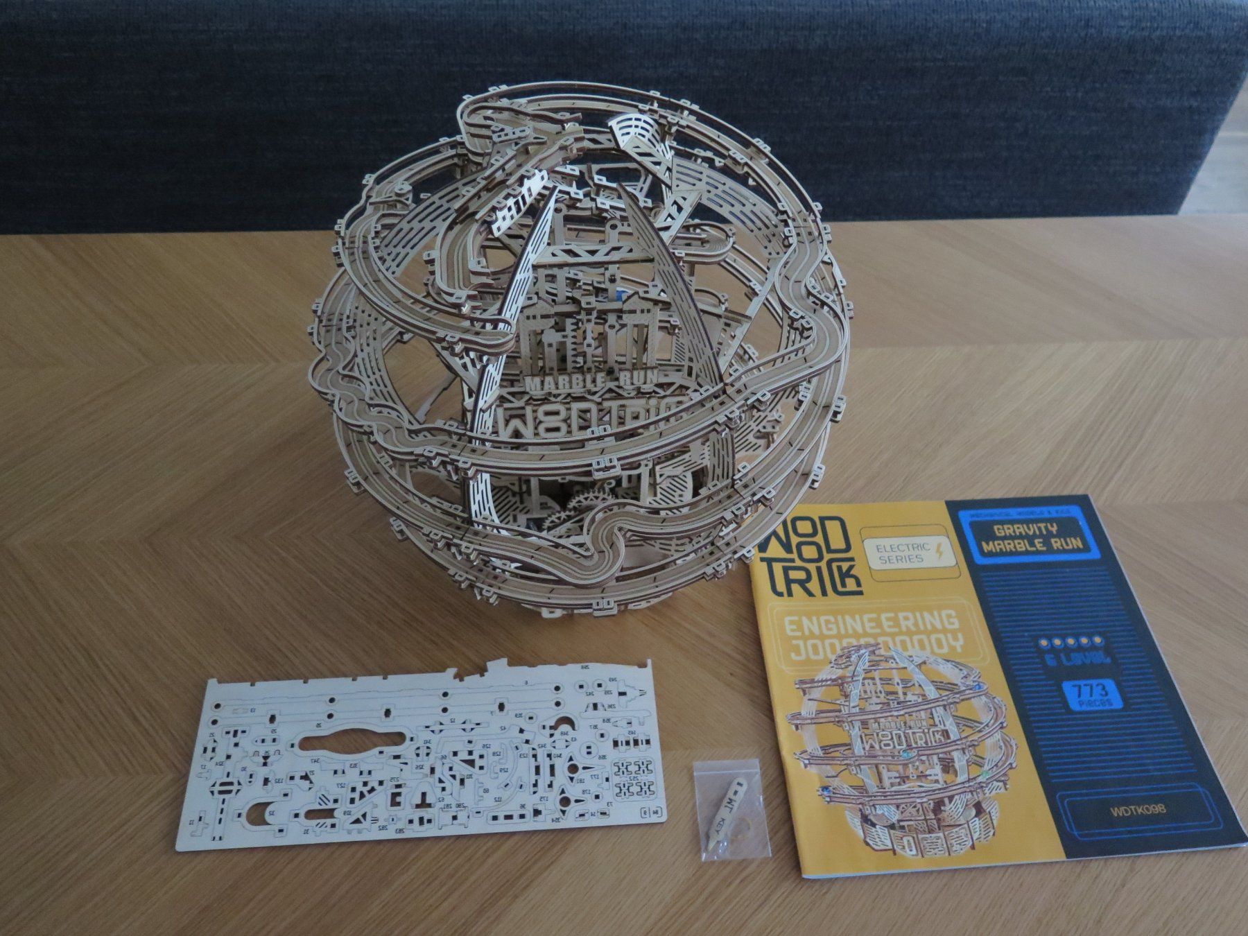 Giocattoli: Wood Trick Murmelbahn aus Holz, Gravity Marble Run – Usato da Basel venduto da Deko1 7