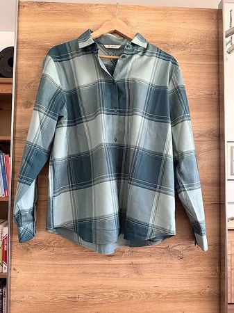 Vaude Damen Hemdbluse XL grün-kariert