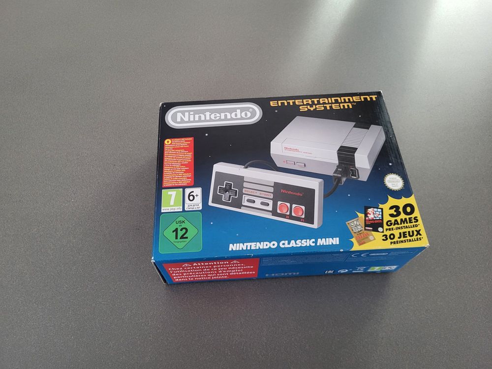 Nintendo Classic Mini NES Konsole (Gebraucht) in Niederhelfenschwil für ...