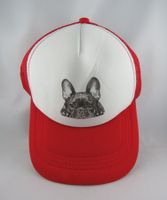 CAP - mit FRENCH BULLDOG  Bild - Neu - das Geschenk