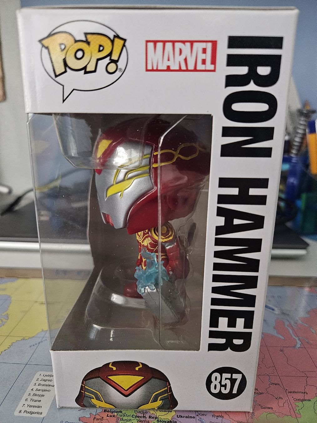 Funko Statuette: Iron Hammer aus Infinity & Warps – Nuovo e nell'imballaggio originale da Oberwil BL venduto da Desi_03 3