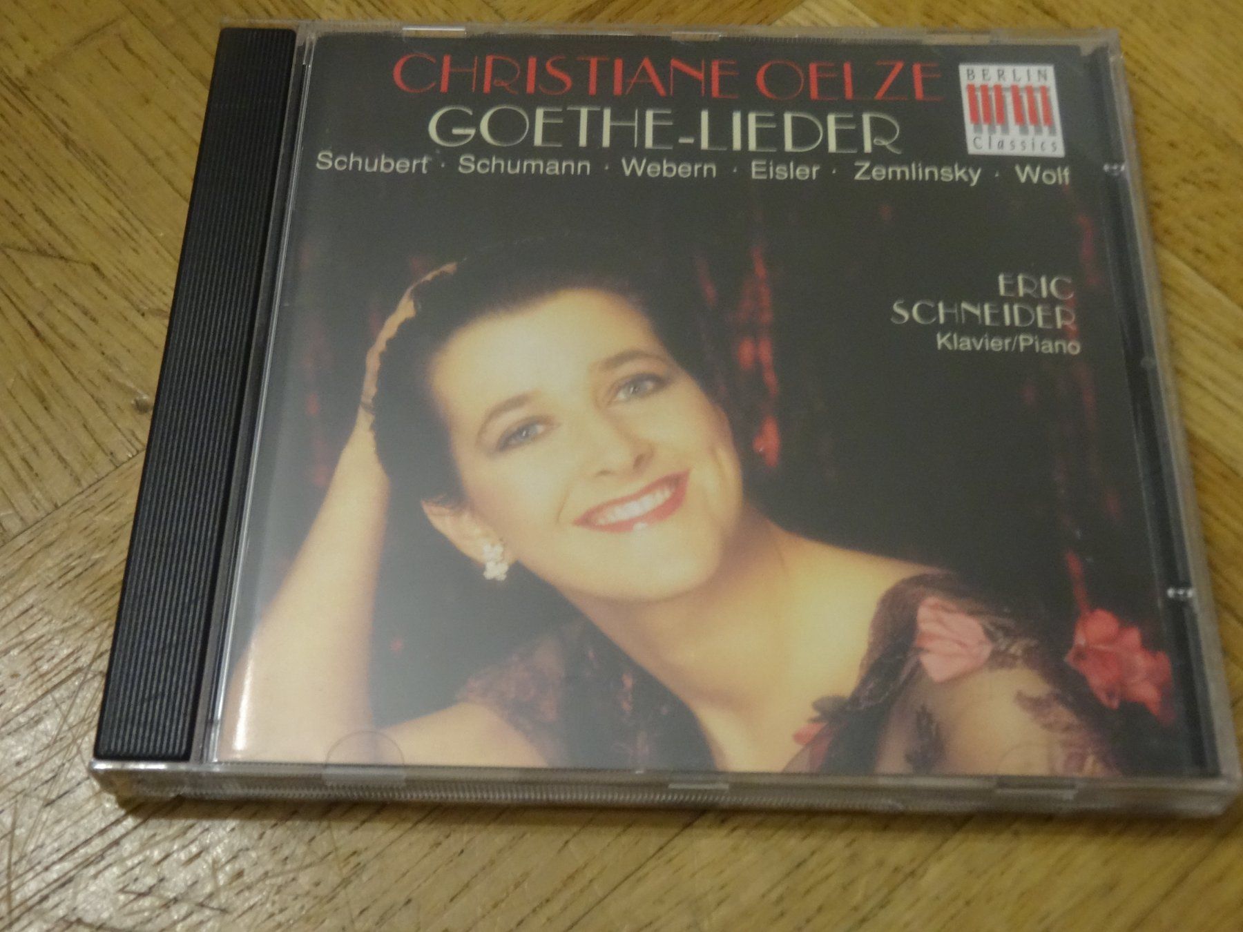 CDs: Goethe-Lieder - Oelze - Schneider CD – Gebraucht aus Olten von Disc-Ausverkauf