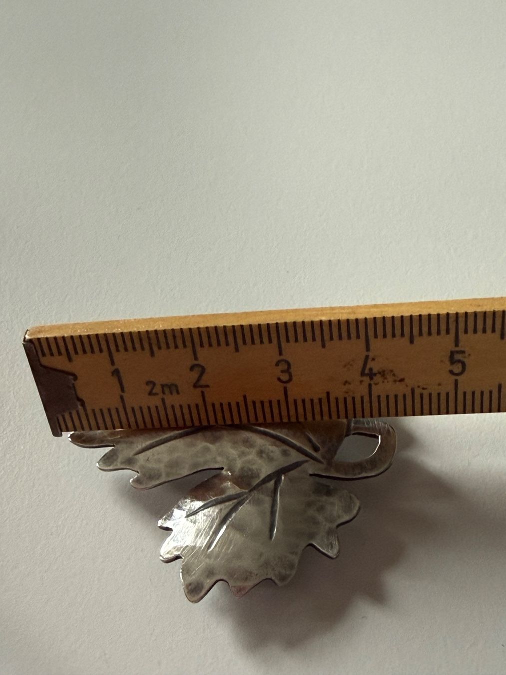 Spille & Fermagli: Vintage Brosche, Blattform, Silber 800 – Usato da Zürich venduto da leo0105 8