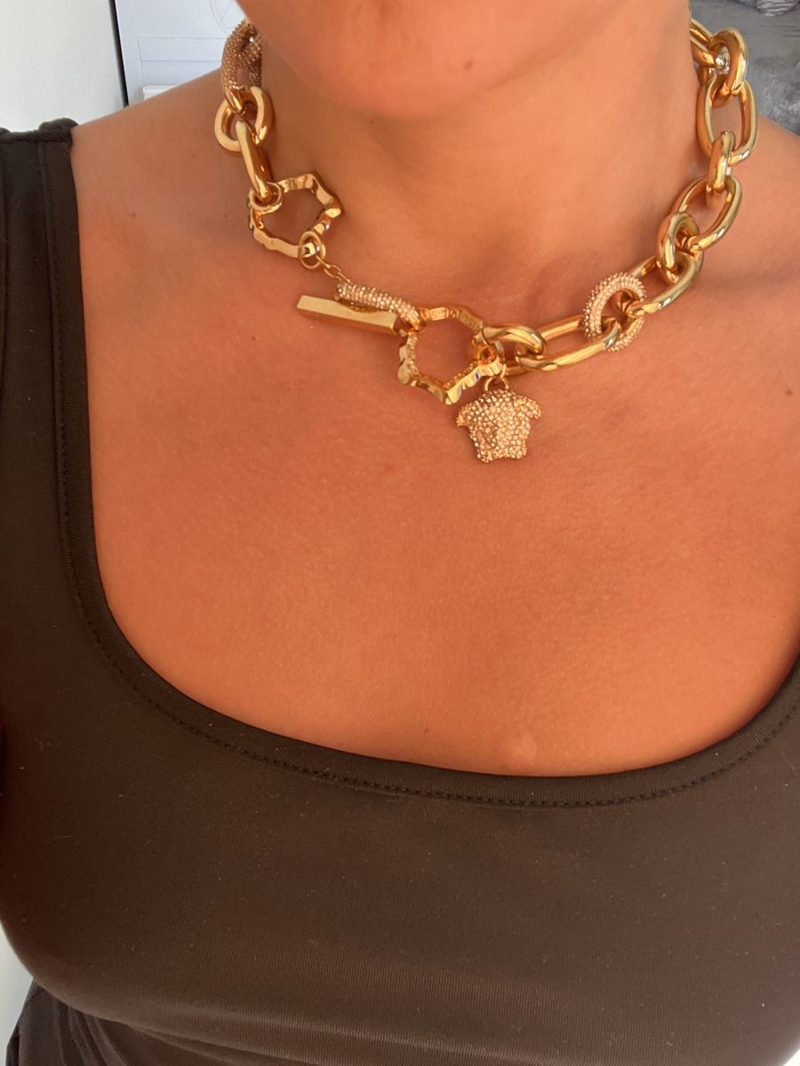 Versace Ketten: Versace Medusa Halskette Kette – Neu (gemäss Beschreibung) aus Cadro von Victoria88 1