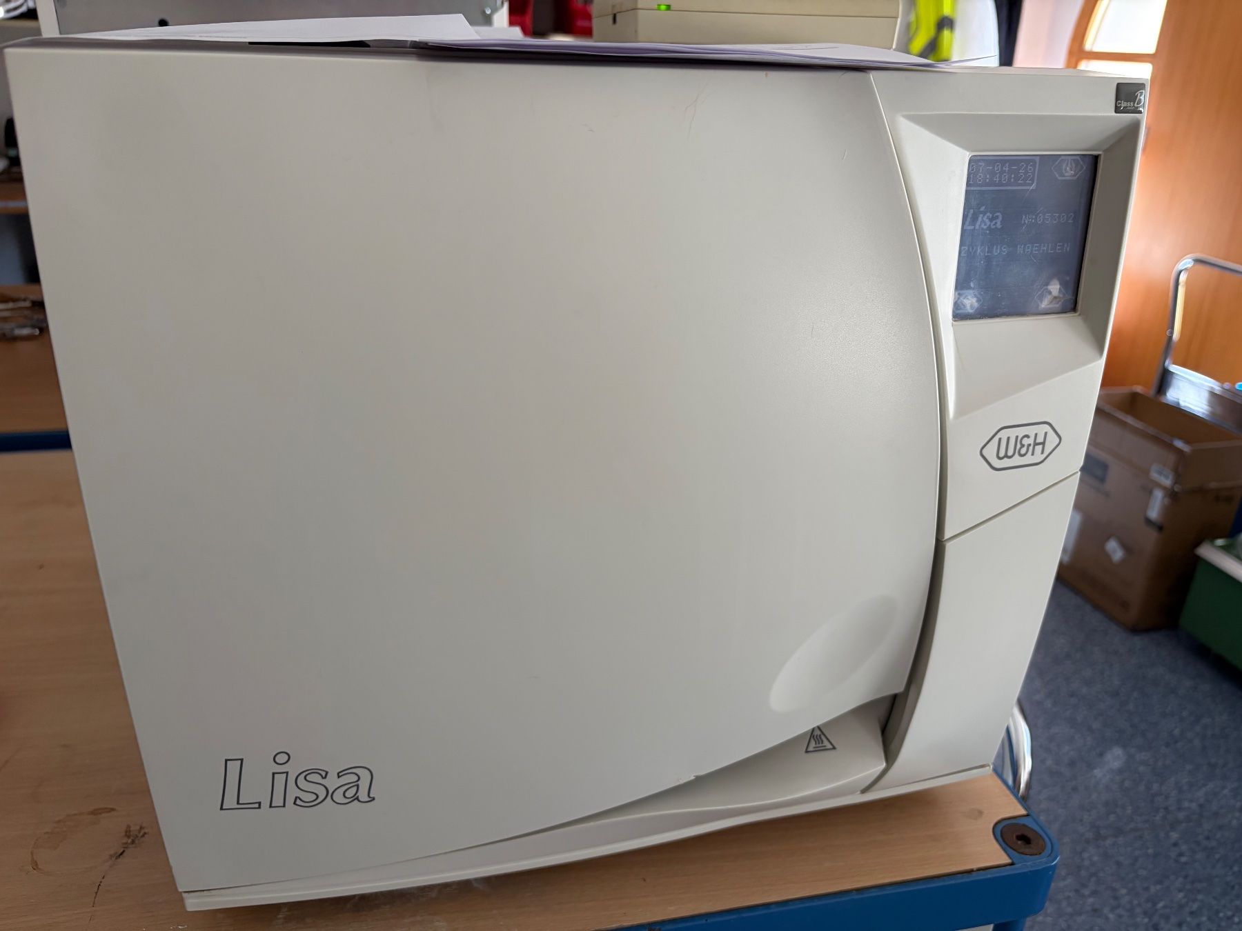 Medizinische Geräte: W&H Lisa Autoklav B Type 17 Liter – Gebraucht aus Glattfelden von Therzog