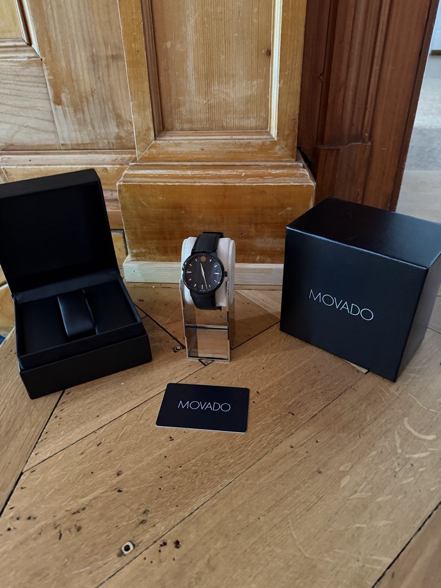 Movado Orologi: Movado Gravity Armbanduhr NEU – Nuovo e nell'imballaggio originale da Schaffhausen venduto da oscarstahelag