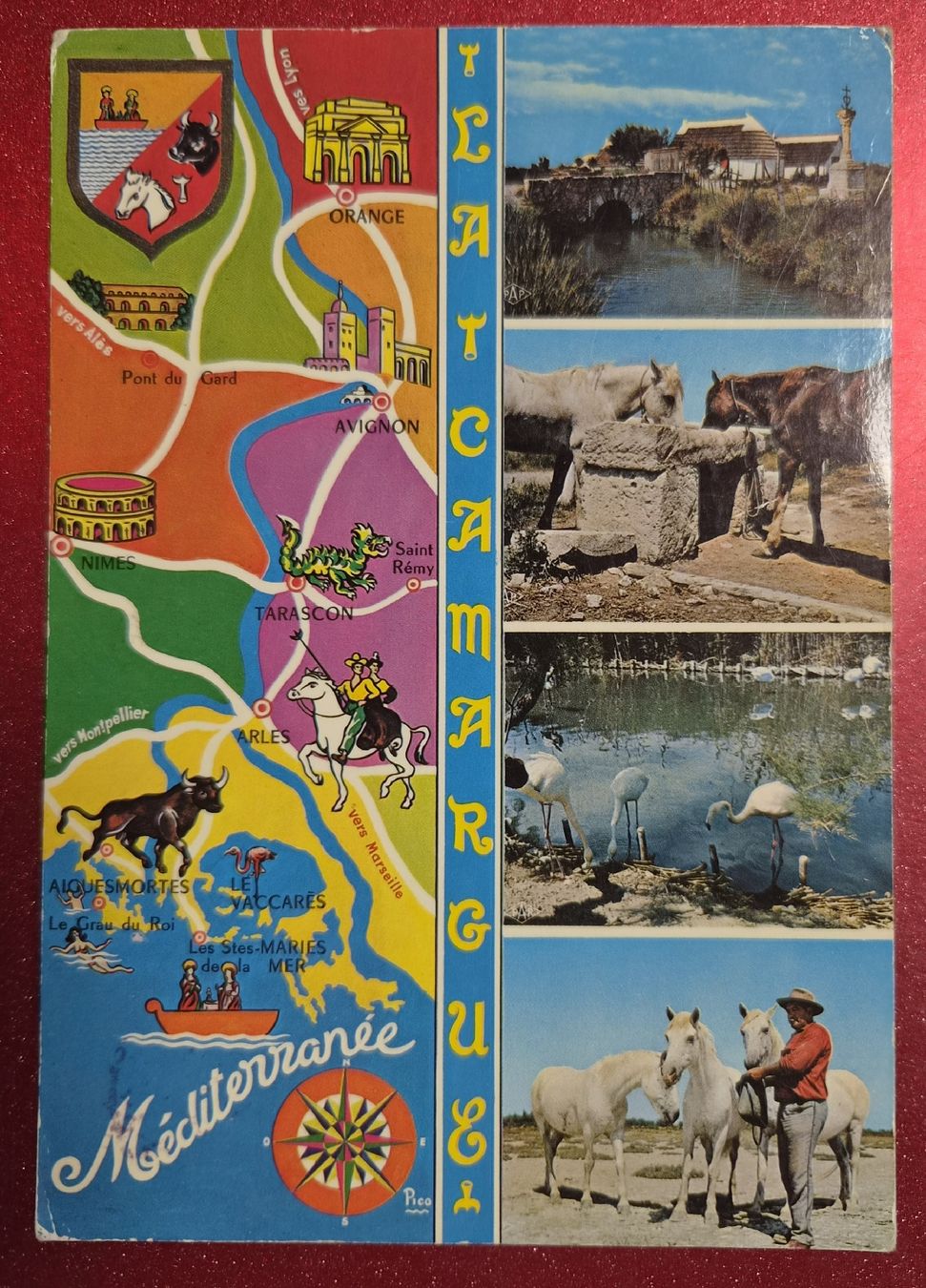 Cartoline postali: La Camargue France 1975 – Usato da Melchnau venduto da Arthurius