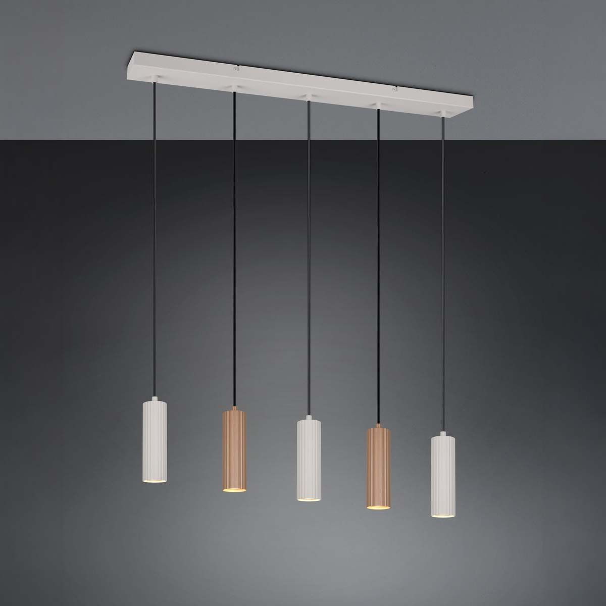 Lampadari & plafoniere: Pendelleuchte, Grau, 85 cm x 9 cm – Nuovo (secondo la descrizione) da Kreuzlingen venduto da Smart-Light