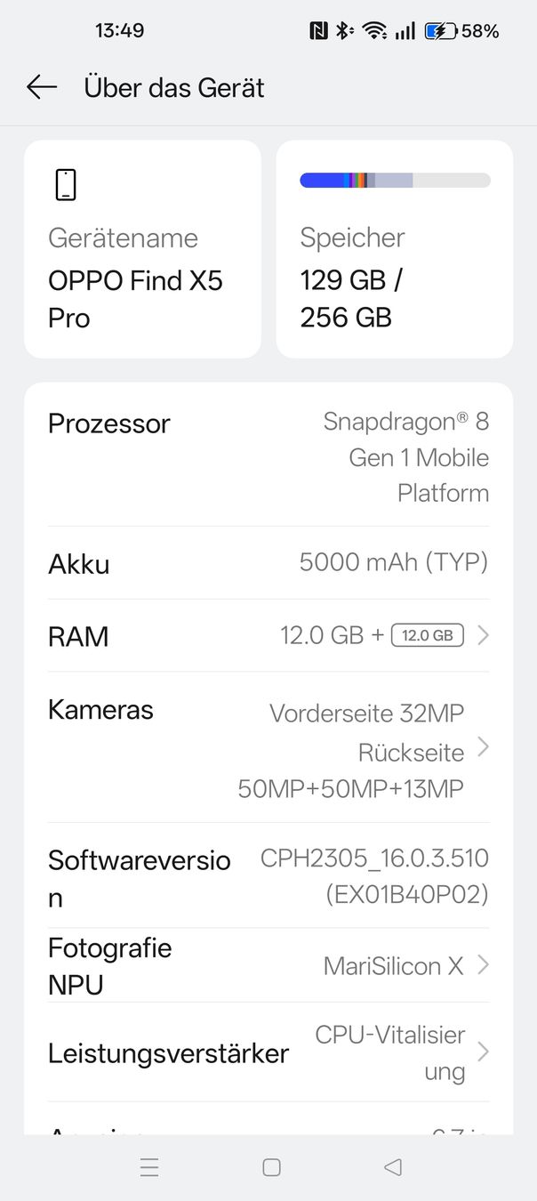 Oppo Telefoni cellulari / Smartphones: OPPO Find X5 Pro – Usato da Grossaffoltern venduto da Lucky999