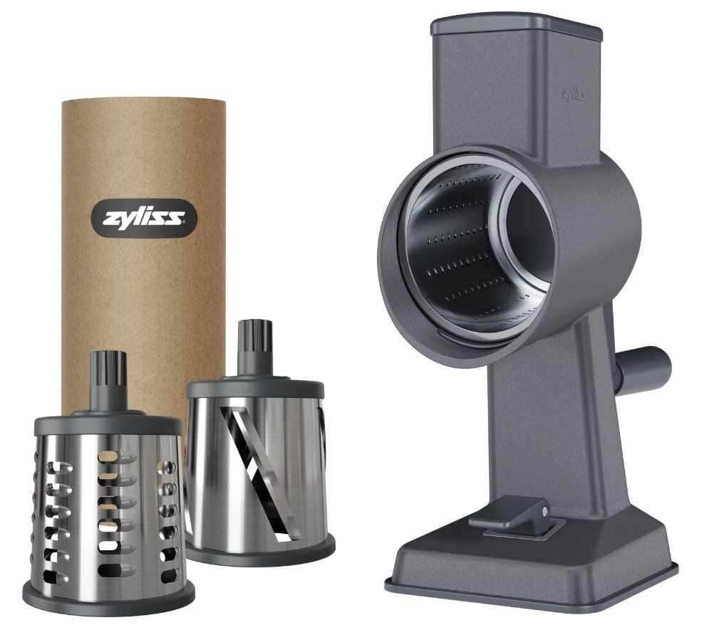 Zyliss Elettrodomestici da cucina: Zyliss Gourmet Trommelreibe Set – Nuovo (secondo la descrizione) da Neuhaus SG venduto da LENZ30